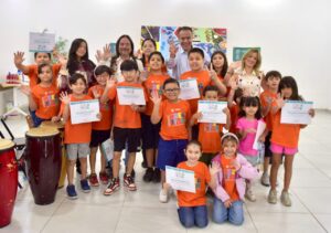 Apoya Toño Astiazarán a niñas y niños con Campamento Cultural del IMCA3