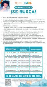 Buscan al Tercer Ganador de la convocatoria