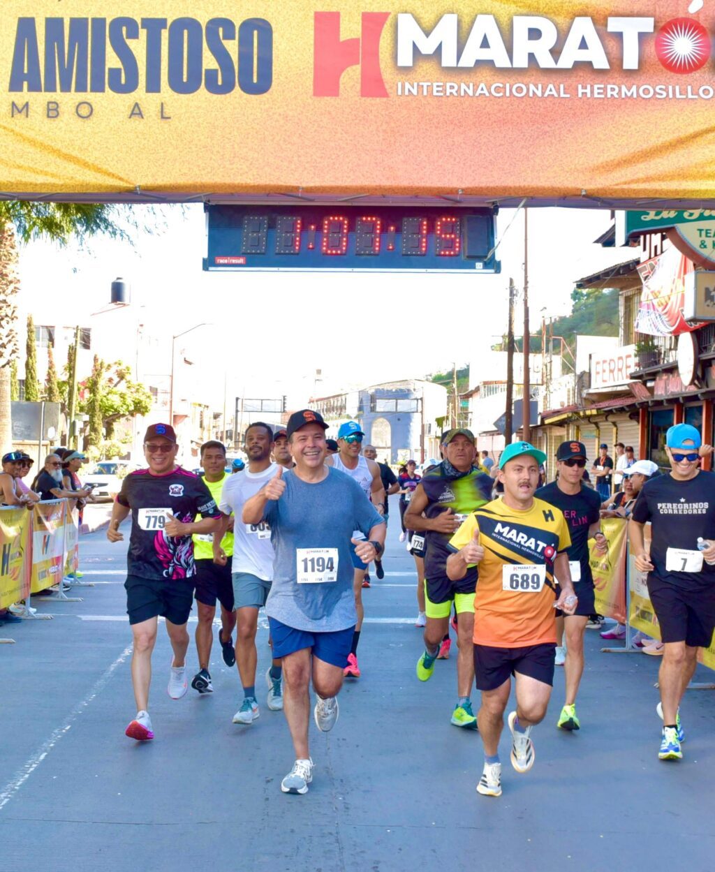 Encabeza Toño Astiazarán Primer Trote Amistoso en Nogales junto a más de 1500 corredores (1)