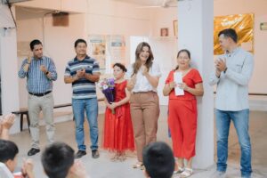 Entrega Patty Ruibal obras del Presupuesto CRECES en iglesias del norte de la ciudad (1)